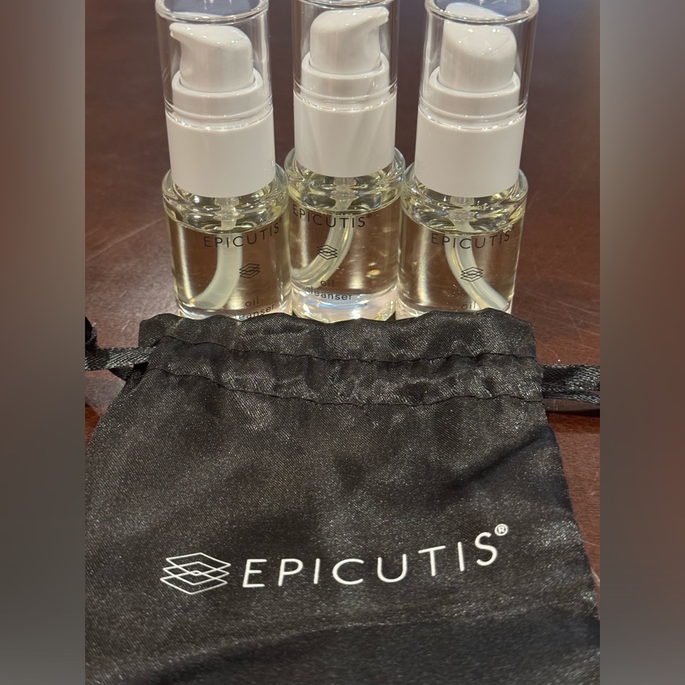 - 3 Epicutis Oil Cleansers $40